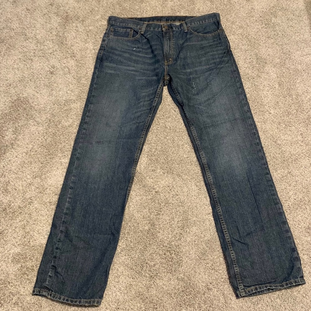 Men’s Red Tag | Levi  559 Distressed Jean 36Wx 38L